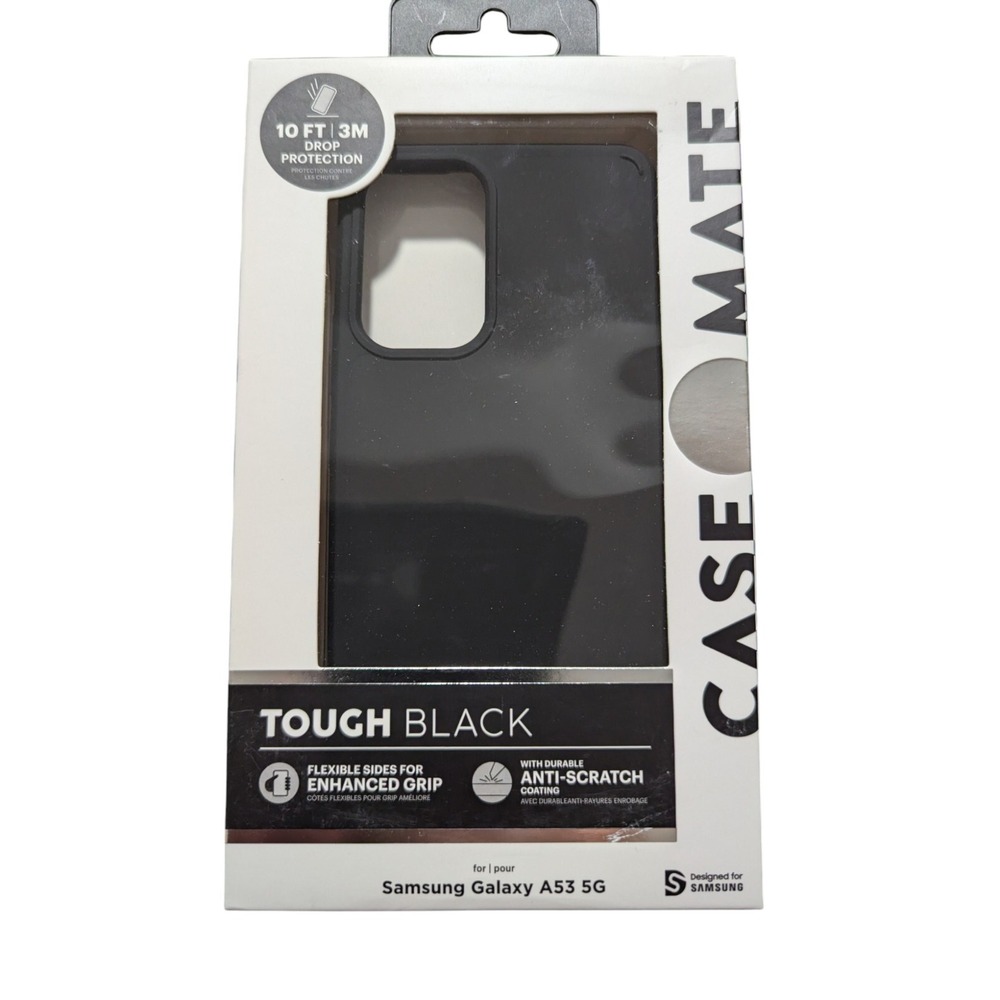 T2. Case-Mate Tough Black Case For Samsung Galaxy‎ A53 5G See Description